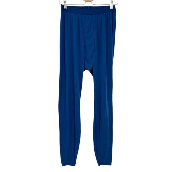 Patagonia Capilene Mens Winter Snow Long John Thermal Base Layer Pants XL Blue - Picture 1 of 6